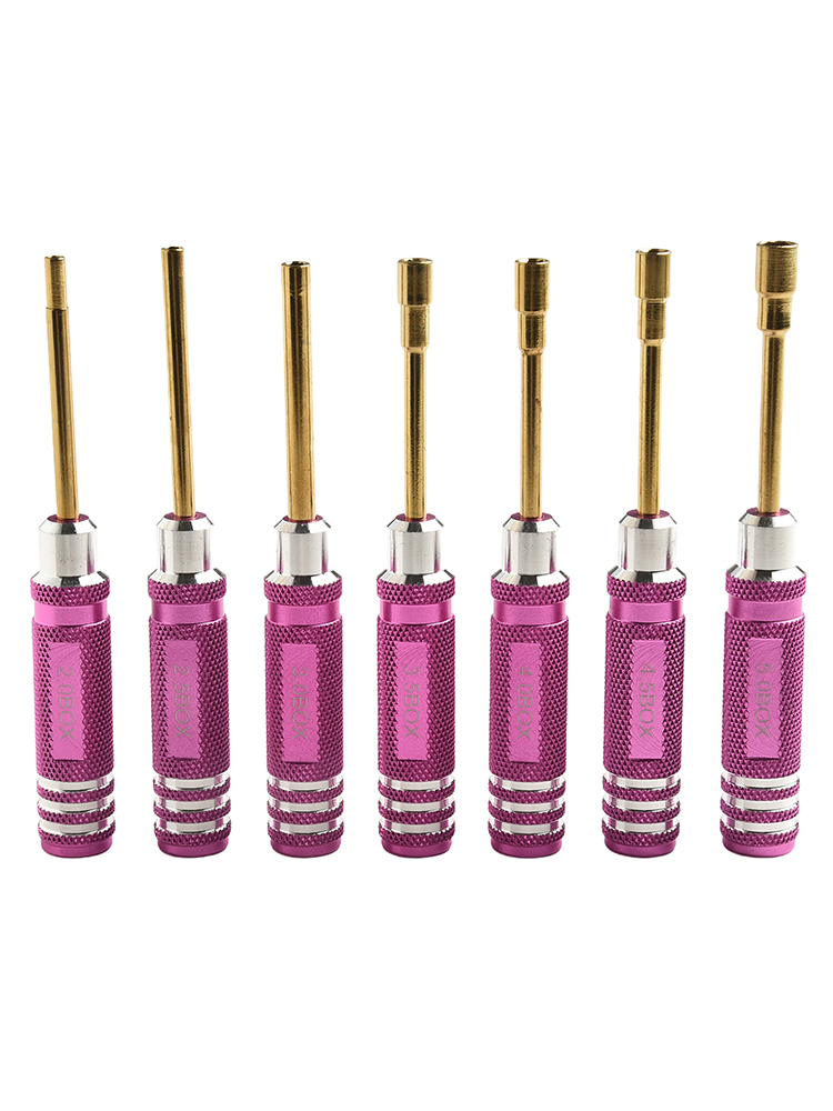 7 Piece 2-5MM Hexagonal Screwd - Rc Helicopter Tool Kit recension och pris